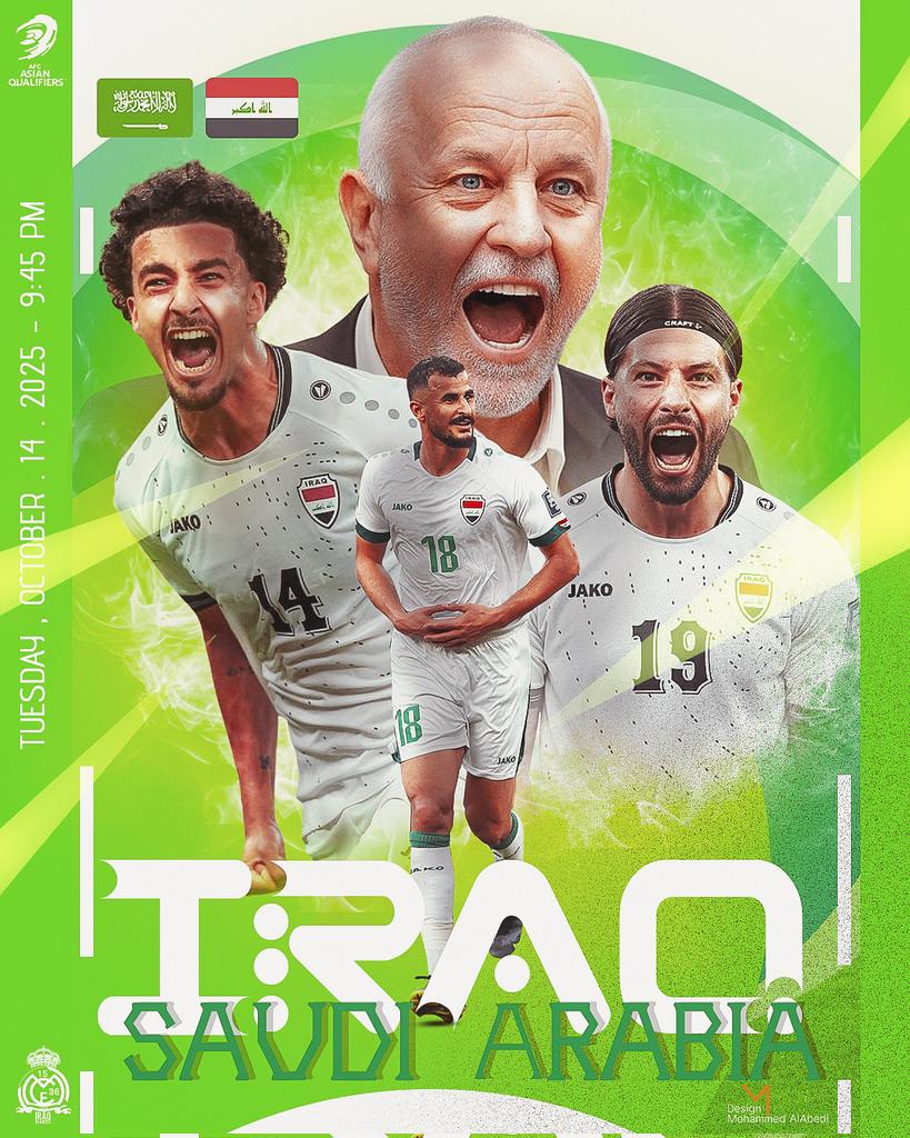 DesMohammad's tweet photo. من اجل حلم طال إنتظاره...

الموعد غداً...
العراق × السعودية

#العراق_السعودية #السعودية_العراق https://t.co/sRgsssSJ7a