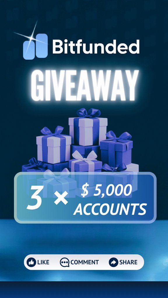 🚨 GIVEAWAY ANNOUNCEMENT 🚨

I’m officially collabrating with <a href="/bitfunded/">Bitfunded</a> the fastest and Easiest Way To Get Funded and scale your trading journey! 

To celebrate, I’ll be giving away 3 x $5,000 Challenge Accounts to 3 lucky traders 🏆

Here’s how to enter the giveaway ⬇️

•