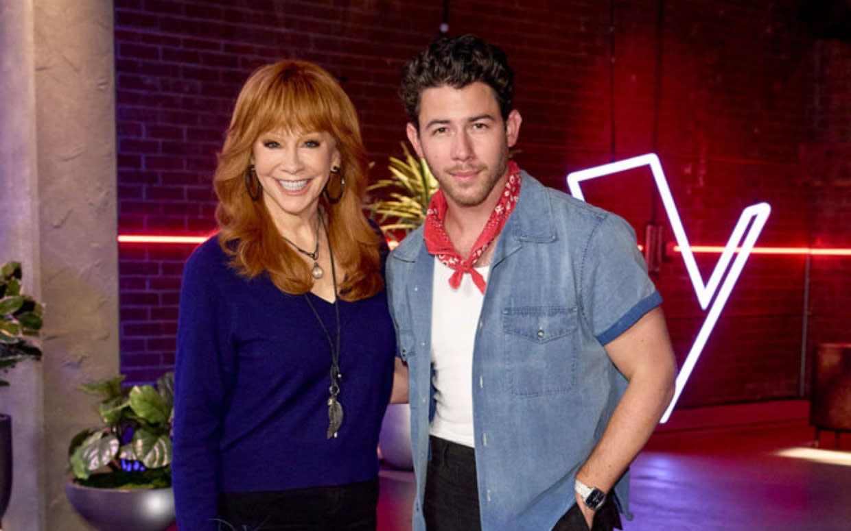 Jonas Brothers Daily News 💛 on X: "Nick Jonas will be on The Voice tonight  as an advisor to Reba! https://t.co/VOZpZysFvY" / X