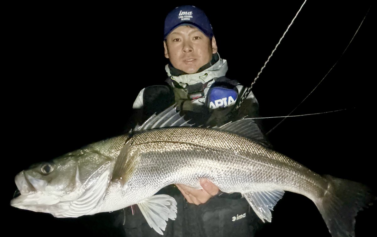 fishing20_saito's tweet photo. MISSION釣行DAY2❗️
撃ちたい時間に入ることができない…
2箇所目が大当たり🎯
6バイト2キャッチ✌️
バイトもらったコースをもう一度で2連発👏
コンディション良い秋のさ・か・な🍂

#宮城シーバス
#阿武隈川
#Ima #アムズデザイン
#kosuke110s #レッドヘッドパール https://t.co/CUFpabuU6O