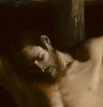 Pinturas que mueven algo en el alma.
Francisco de Zurbarán, Cristo crucificado, 1627. Pintada para los dominicos de San Pablo el Real, en Sevilla. Hoy en el  Instituto de Arte, Chicago.