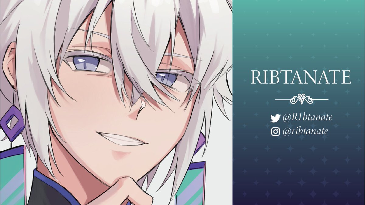 our final artist is <a href="/R1btanate/">リブ</a> !!
she's also a fellow tenn lover 🩷

check out the gaku photocard she drew for the event!
isn't he handsome? 😏