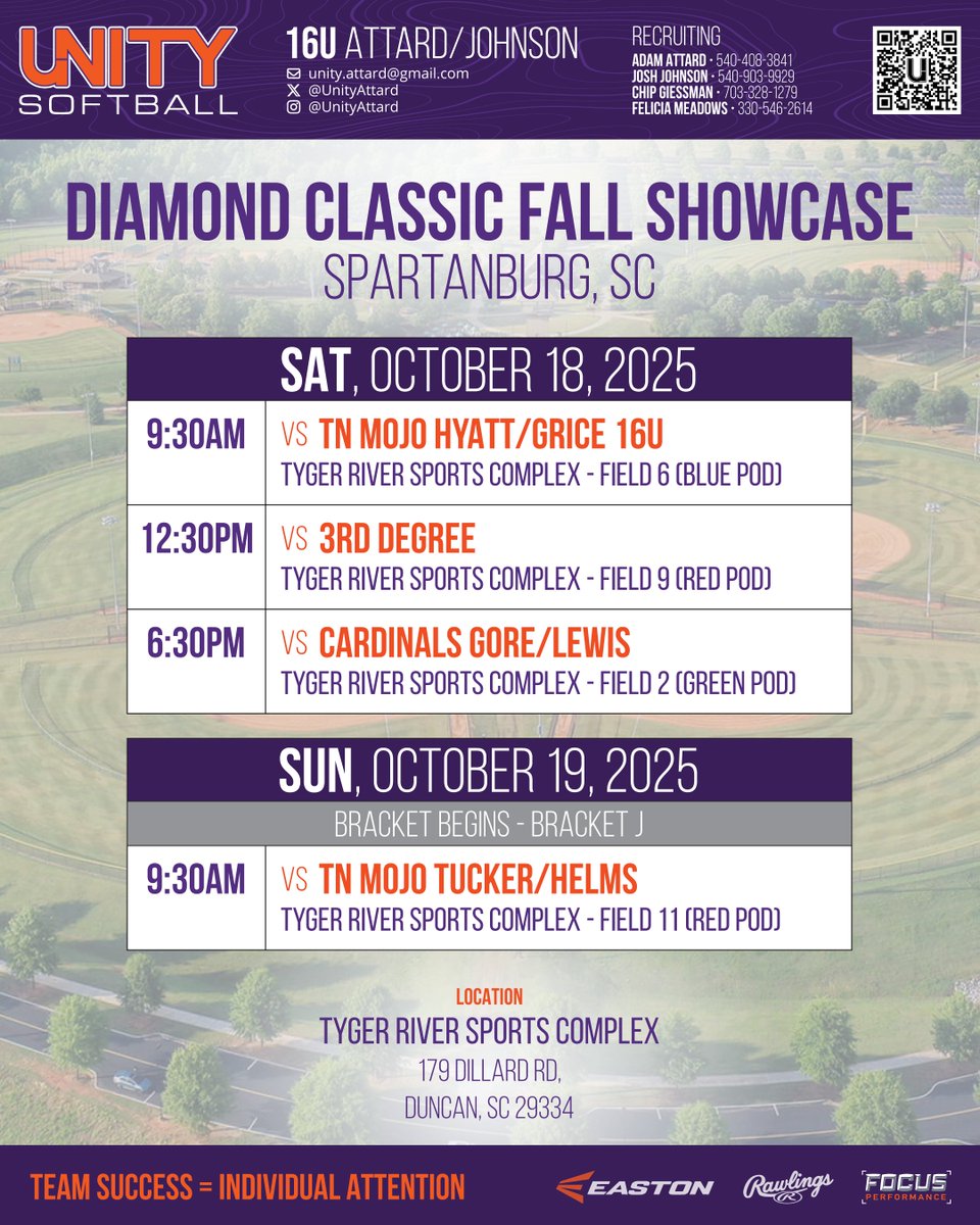 UnityAttard's tweet image. Schedule drop for this coming weekend at Tyger River in Spartanburg, SC!  Come check us out or follow on GC linktr.ee/unityattardjoh…
@VAUnitySB