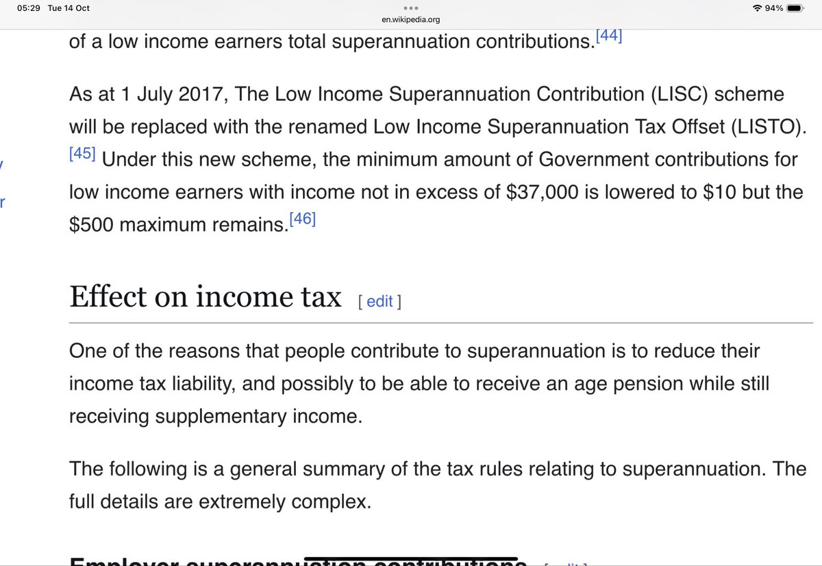 lutajobe's tweet image. Fun fact about Keating private pension 4 rich dudes-
poor paid same tax going in until #lisc. Abbott made it permanent, #listo even though he was going to scrap it.But Y were low paid paying same tax going in as unproductive banker? Keating rushed policy,backed by @cheryl_kernot