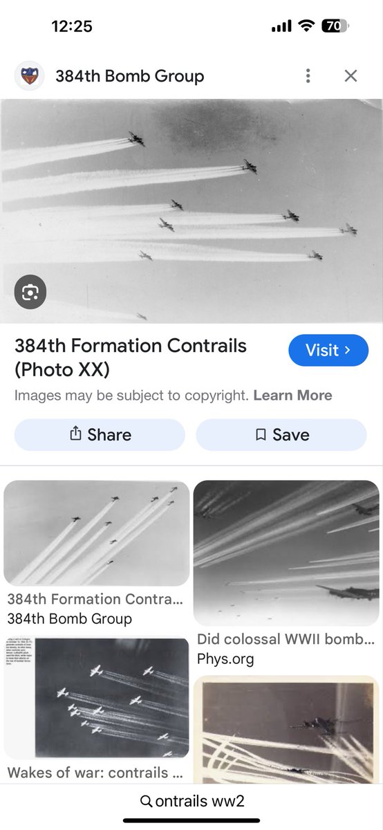 SFDukie's tweet image. These people lie and divide.  Whether they’re truly this incurious or stupid, I don’t know. 
Remember malign actors want to weaken us and sow division. 
#Contrails have existed since we first started flying in the stratosphere