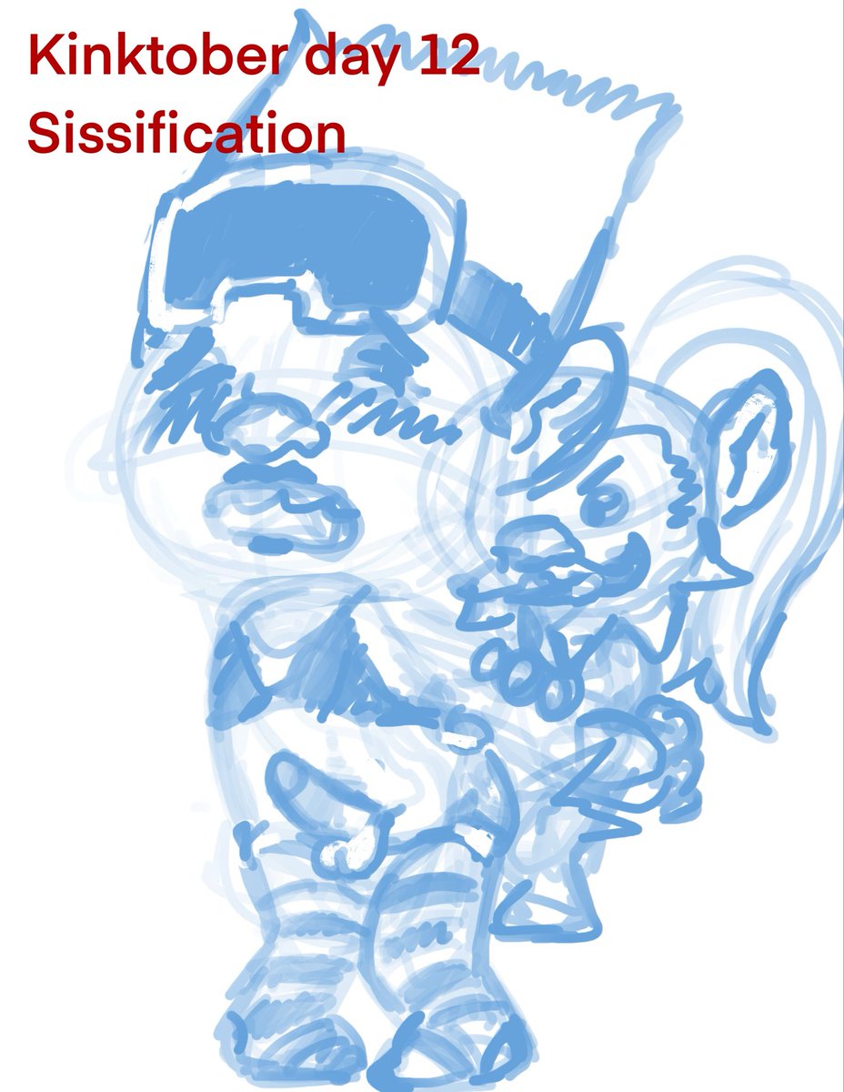 Kinktober day 12 : sissification 

I like to think Dickory can make John Dory his little princess