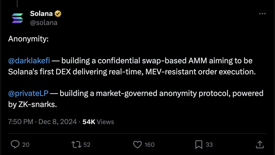 CaptainVerdeL's tweet image. 🚨I’ve made a strong $DARK entry and won’t be selling a single token until it hits a $100M market cap.
Privacy coins are gaining massive momentum, and there’s serious money flowing into the Solana ecosystem. The project is backed by Nico, one of Solana’s top developers — with…