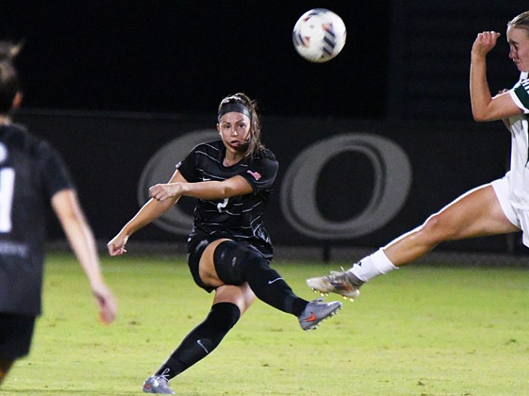UTSA's Kameron Kloza is the American Athletic Conference women's soccer defensive player of the week.