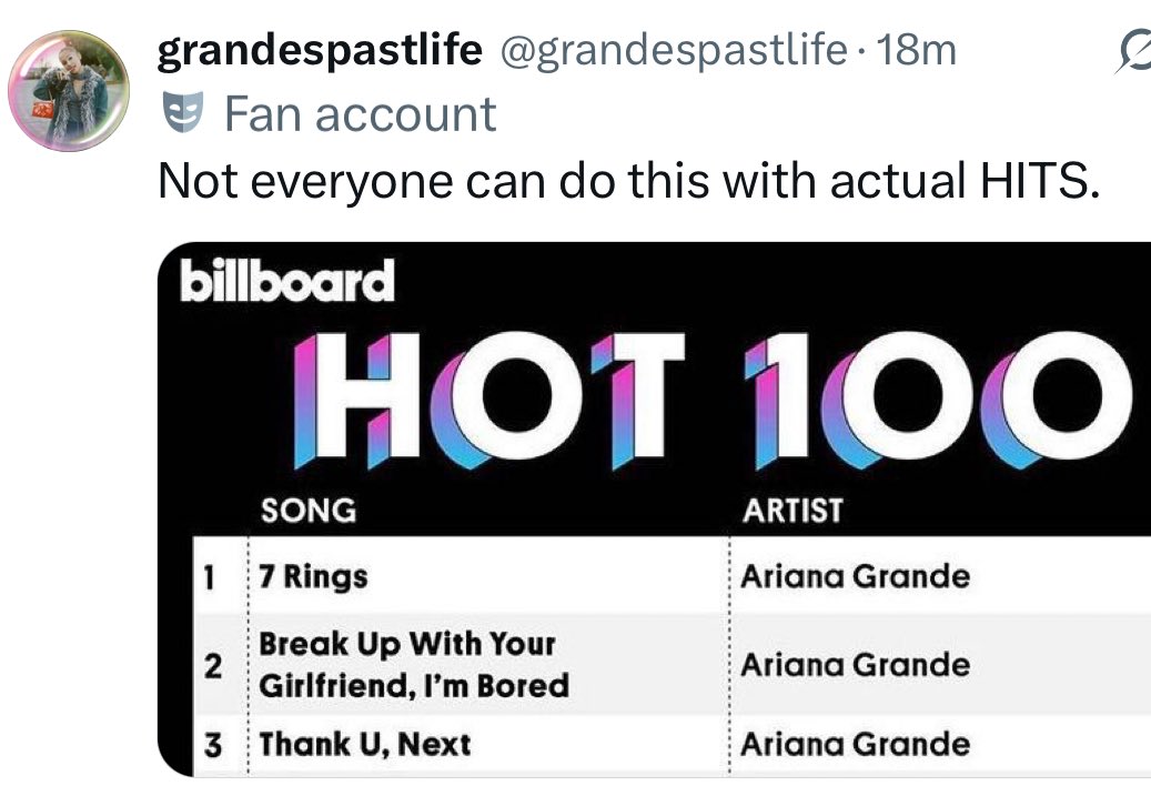 aidan7501's tweet photo. Timezones are really funny because it’s almost 2026 but arianators are still in 2019 https://t.co/0M7kMobFrl