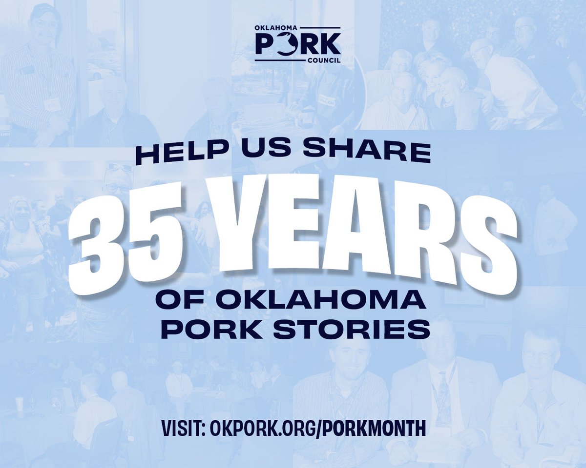 For 35 years, OK Pork has been raising standards, raising families, and raising the bar, all thanks to the incredible people who make up our pork community. Share your favorite OK Pork memory in the comments or send us a DM to be featured.
okpork.org/porkmonth