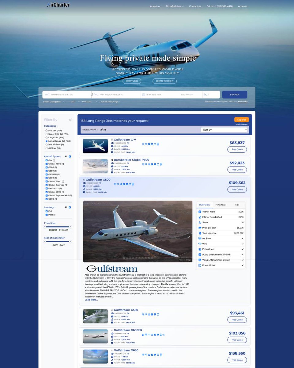 AirCharter tweet media