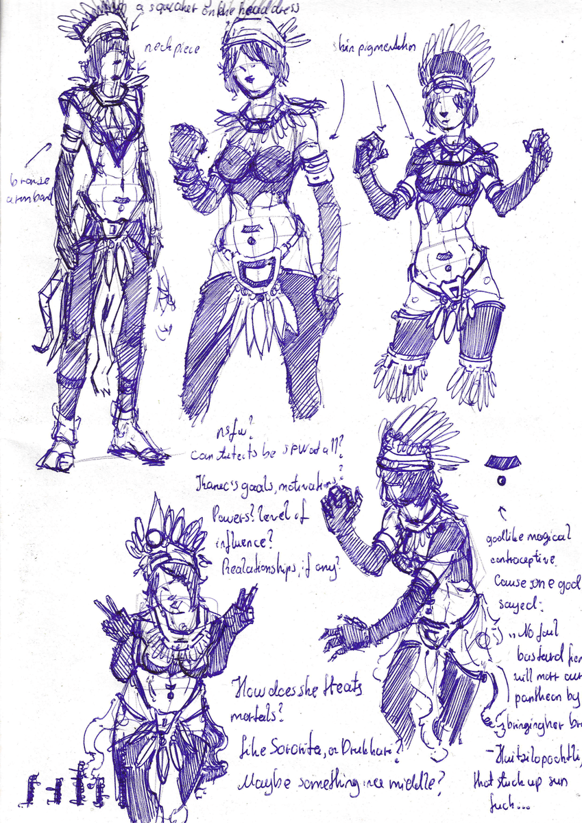 Kanec, the bastard daughter. Sketches 
<a href="/MalloryMond/">Mallory Mond ❤️🧡🤍🩷💜</a>, absolute legend with lore and references. Humblest thanks