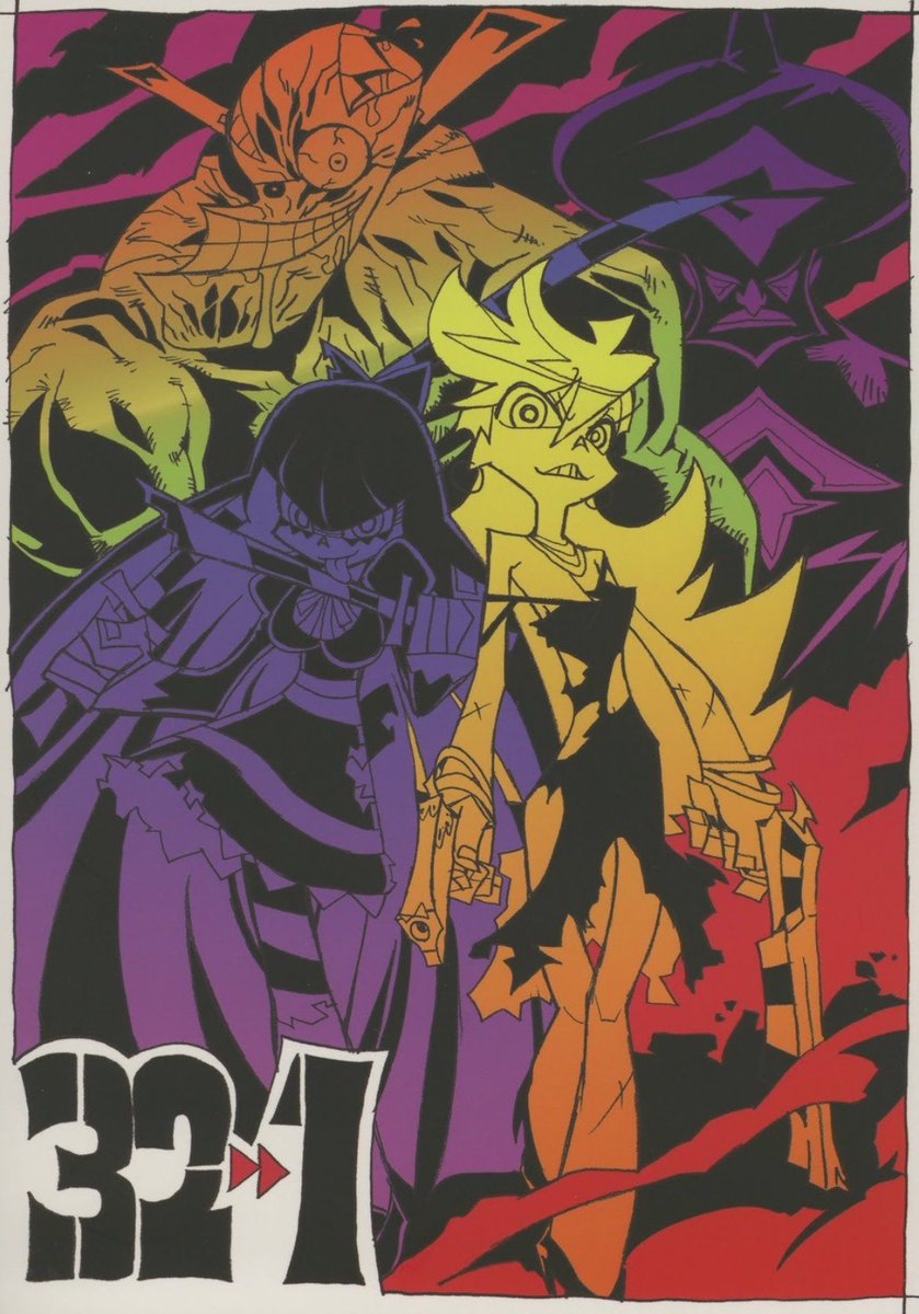scantykn33socks's tweet photo. PSG official art by Hiroyuki Imaishi (i fucking love this art holy shit) https://t.co/mlgGShnzze