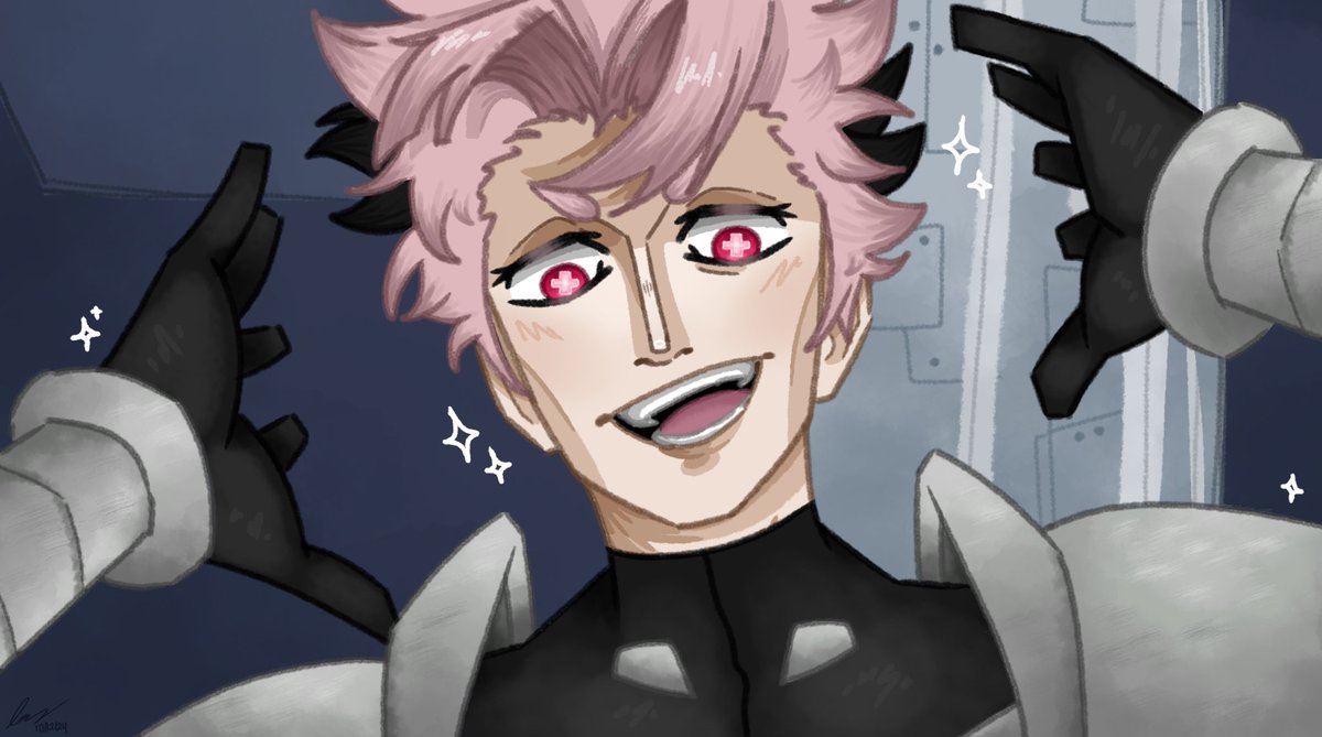 Gen Narumi redraw!!
#KaijuNo8 #kn8 #narumigen #anime #fanart #illustration