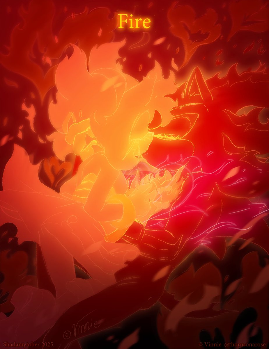 VirginieBl96582's tweet photo. Hi loves, my in laws left so I'm back to posting! Will be drawing a few sketches for #Shadamytober but not much since I'm so late to the game and I'm still recovering mentally and physically from some hard stuff.

Hope you enjoy this one!
Day 2: Fire

#shadamy  #Shadamytober2025 https://t.co/vz7LjHcr2z