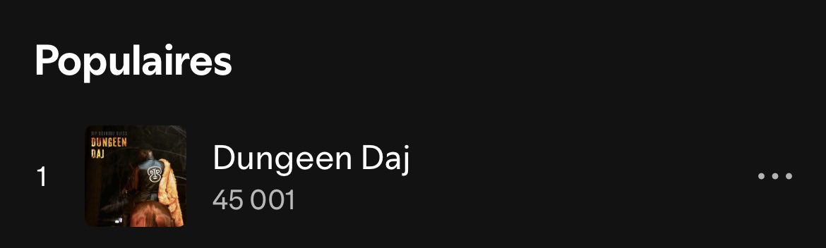 +45k stream sur spotify !!!