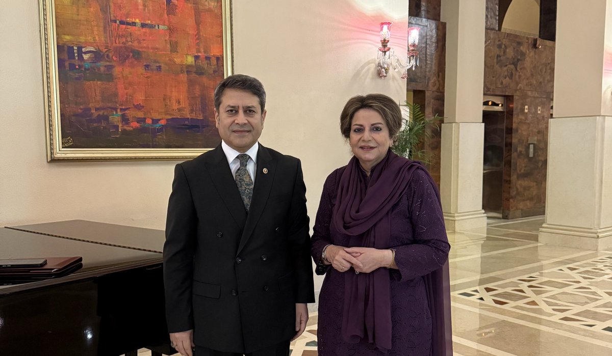 Pakistan - Türkiye Parlamentolar Arası Dostluk Grubu Başkanı Sayın Shaista Parvaiz Hanımefendi ile İslamabad’ta bir araya gelerek parlamentolar arası ilişkilerimizi her alanda genişletmek ve derinleştirmek konusunda düşüncelerimizi paylaştık. 

<a href="/shaistapervaiz/">Shaista Pervaiz</a>