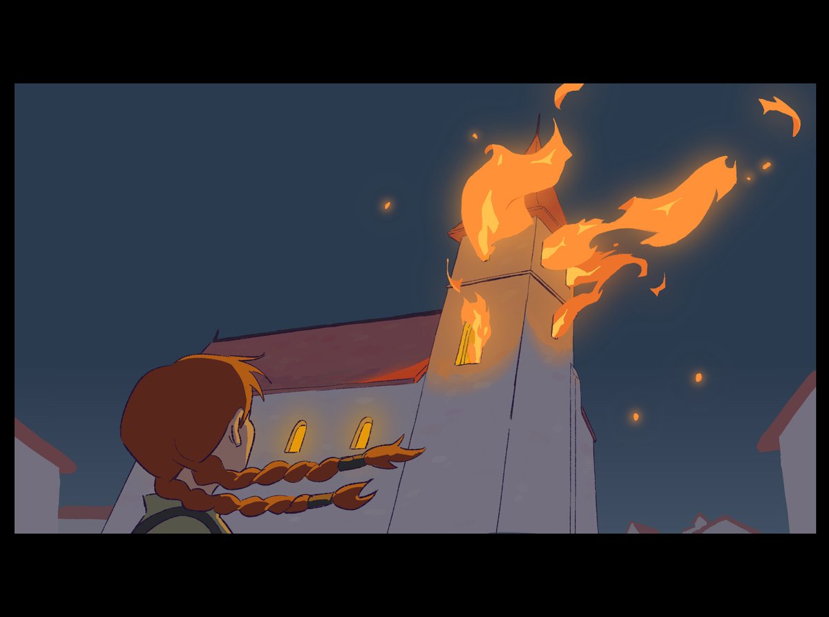 home gone - another exploration drawing for animation idea
#イラスト