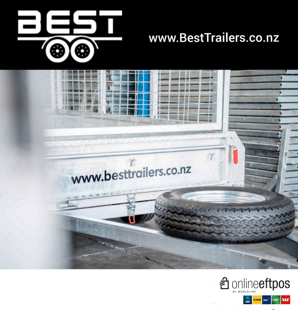 NZSounds's tweet image. Just in time for #LabourWeekend🌞
 
Boat trailers, box trailers, trailer parts &amp;amp; accessories 
at #BestTrailers!!

BestTrailers.co.nz

No credit card? 
No problem

Pay online #securely with just your mobile number, banking app &amp;amp; #OnlineEFTPOS

youtu.be/Yw6mqC6lqfc