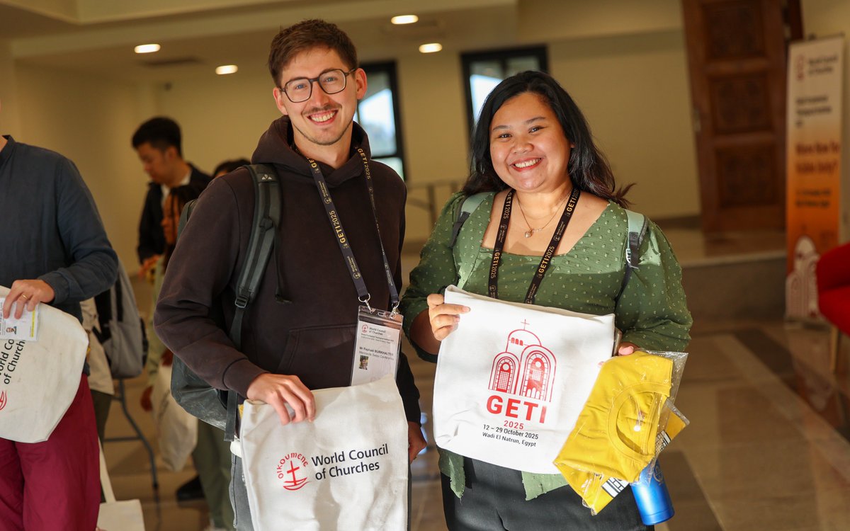 EdRudiger's tweet image. WCC news: GETI opens with combination of knowledge, spiritual depth, and divine grace
#WCCnews #GETI #WorldCouncilofChurches #GlobalEcumenicalTheologicalInstitute #SixthWorldConferenceonFaithandOrder 
thenetbible.blogspot.com/2025/10/wcc-ne…