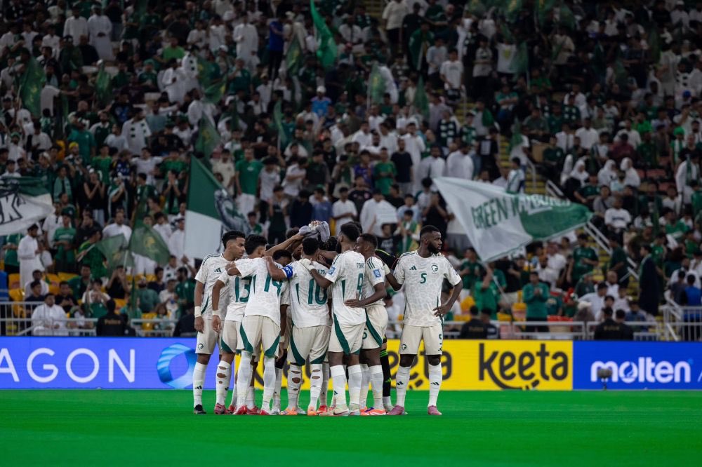 كل التوفيق لمنتخبنا الوطني في مواجهة العراق والتأهل لكأس العالم ، ثقتنا بكم كبيرة وطموحة وقلوبنا معكم حتى النهاية 🇸🇦💚 

#معاك_يالأخضر