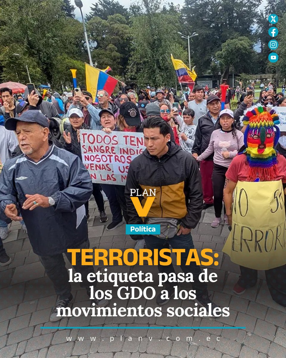 La misma descalificación que se dio a los GDO para combatirlos en el amplio marco de discrecional que habilita el “conflicto armado interno”, hoy se utiliza en redes sociales y expresiones oficiales, para referirse a quienes protestan contra el gobierno. El #análisis de