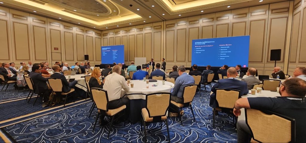 InfosysEvents's tweet image. Ideas are in motion at Oracle AI World!
From strategy huddles with the Infosys team to a buzzing floor packed with innovators, the energy here is electric.
Stay tuned for more live moments from Oracle AI World.
#InfyAtOAIW25 #InfosysOracleServices #AI #AIWorld #Cloud
