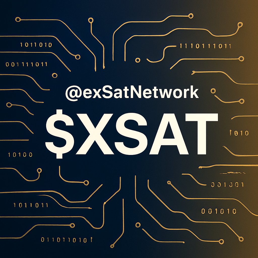 DePrimus01's tweet image. $XSAT is not a token in isolation. In @exSatNetwork , It is a structural component in a feedback-driven financial network. Every validator, every data point, and every movement of collateral feeds into a dynamic system that redefines how Bitcoin-linked economies coordinate and…