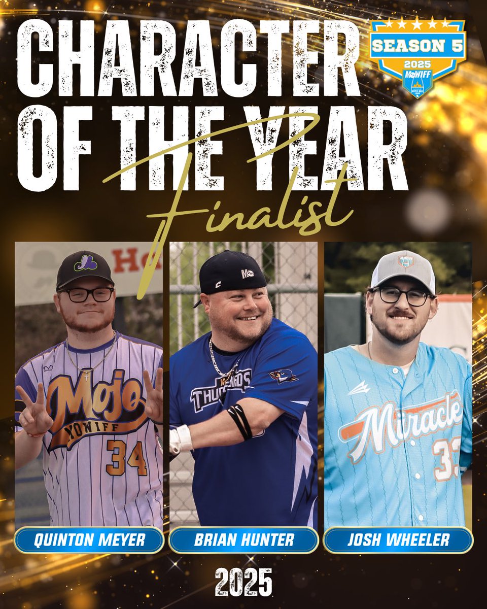 MO_Wiff's tweet image. 🏆 2025 Awards Finalist 🏆 

Here is a look of the top 3 in each award category for Season 5! 

Awards show will take place this Sunday after the All-Star Game at @BPVSTL 
Video will come out at a later date!

#mowiff #wiffleball #season5 #awards #top3 #finalist