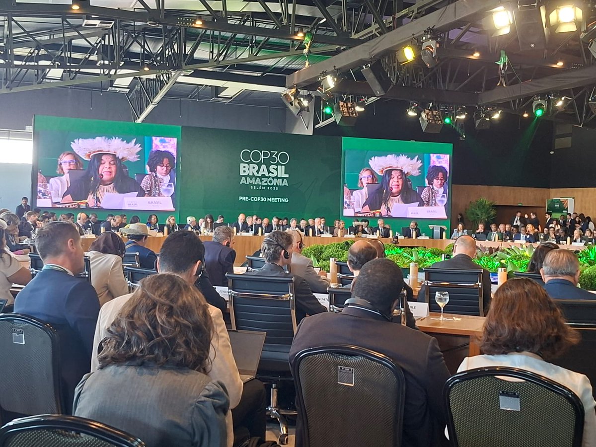 Dr Jibril S. Owomugisha (@dr_jibcares) on Twitter photo Nepal attends Pre-COP30 meeting in Brasilia
Speaking on behalf of 44 LDCs, Amb <a href="/NirmalRKafle/">Nirmal Raj Kafle</a> stated COP30 will not be “just another COP,” but a moment of delivery. Success in COP30 means trust restored, multilateralism emboldened, and action aligned with 1.5 °C, he stressed. Nepal attends Pre-COP30 meeting in Brasilia
Speaking on behalf of 44 LDCs, Amb <a href="/NirmalRKafle/">Nirmal Raj Kafle</a> stated COP30 will not be “just another COP,” but a moment of delivery. Success in COP30 means trust restored, multilateralism emboldened, and action aligned with 1.5 °C, he stressed.