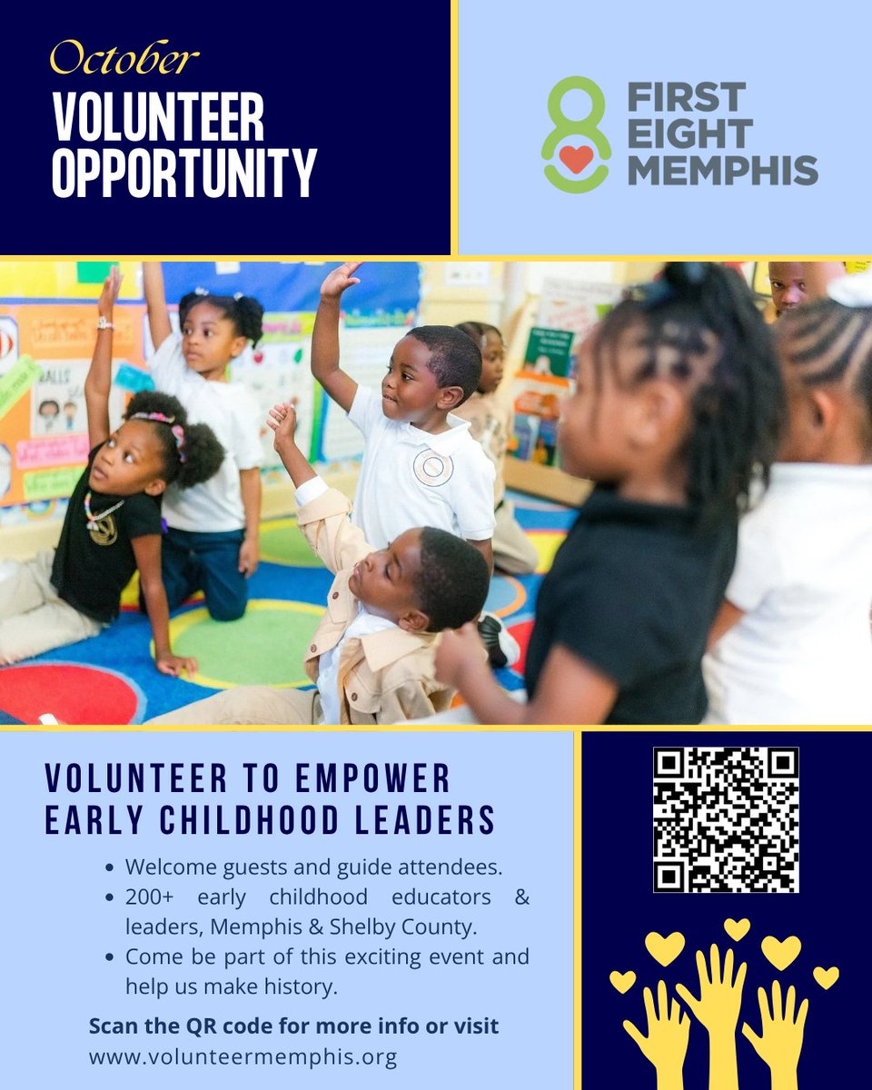 Leadership Memphis (@leadershipmphs) on Twitter photo Visit the October Newsletter Link in our bio to learn more about volunteering at the <a href="/First8Memphis/">First 8 Memphis</a> Early Care and Education Conference. 
#LeadershipMemphis Visit the October Newsletter Link in our bio to learn more about volunteering at the <a href="/First8Memphis/">First 8 Memphis</a> Early Care and Education Conference. 
#LeadershipMemphis