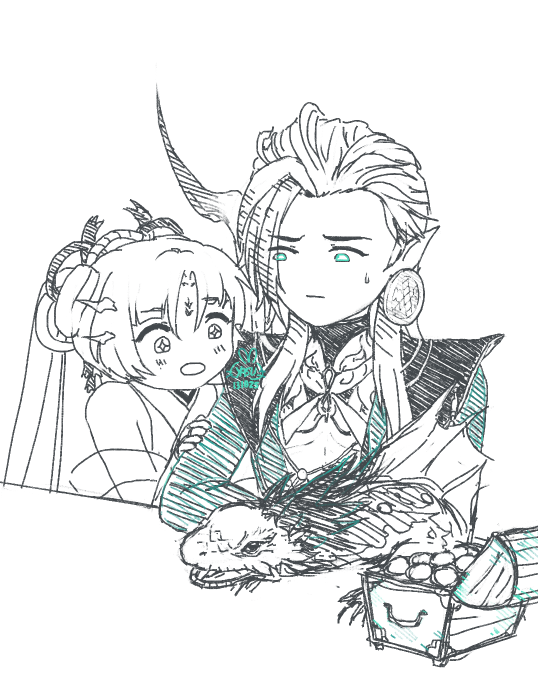 tokkiyasu's tweet photo. Days 10-13
Hide, Bait, Blade, Treasure

#Onmyoji #Shiranui #Komatsu #TamamonoMae #YukiGozen #Taki  #Fanart https://t.co/cVBgTs46EK
