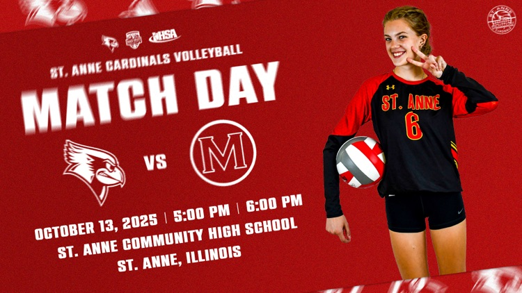Cardinals volleyball hosts Momence in the play-in round of the RVC tournament! 🐦🏐

#CardinalCulture