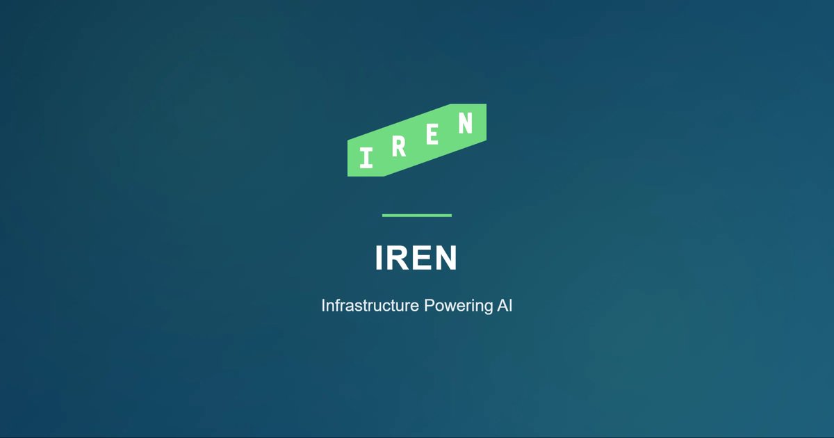 prolificsedge's tweet photo. $IREN

Caught wind of this one through its Nvidia partnerships &amp; started DCA.

Already up 41% and to hold long term. The chart looks wild, but at 17B, there’s plenty of room to run if they keep executing. 

Data centers are in high demand &amp; that’s not changing anytime soon. 📊🖥️ https://t.co/feo7a7vRe3