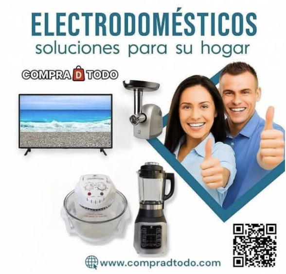 YAMILEUGALDE68's tweet image. ¡Todo lo que buscas en ELECTRODOMÉSTICOS lo puedes encontrar aquí!
Calidad, garantia y con excelentes precios
Qué estás esperando para sorprender a tu familia en Cuba.?
 No lo pienses ni un minuto y entra AQUÍ:  compradtodo.com/electrodomesti…
 ¡Tu Hogar merece lo mejor!