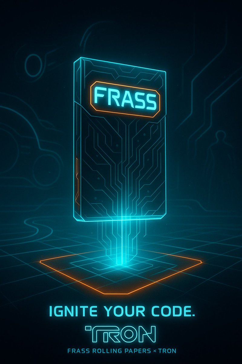 420FRP's tweet photo. TRON X FRASS #TronAres #TronLegacy #FrassRollingPapers https://t.co/BNCAVqsMcg