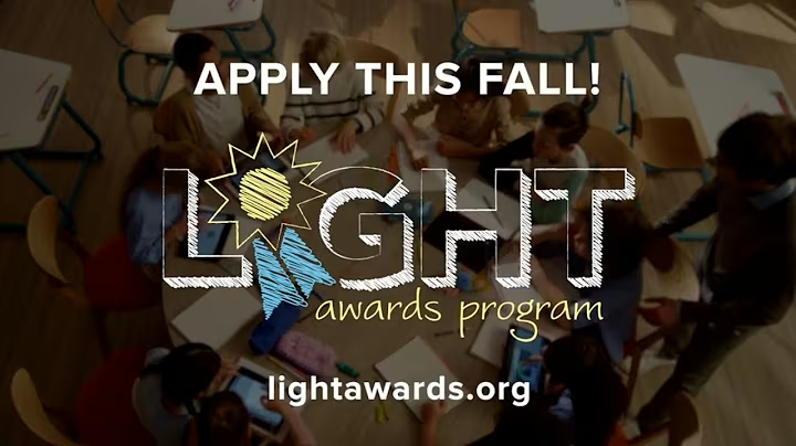 New from the #LIGHTAwards community! 💡
Educator Pirette McKamey reflects on this summer’s Calistoga convening: lightawards.org/light-awards-2…

🎥 Watch the promo video: youtu.be/Tfw9bowDgjI?si…

LOIs due mid-Nov! Apply: lightawards.org/award/