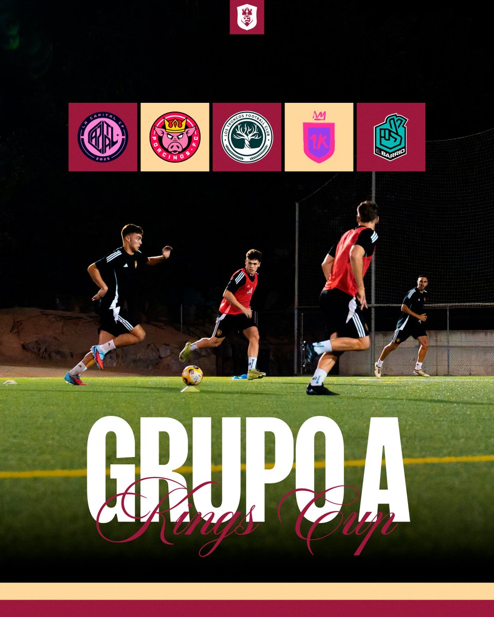 💥 Grupo confirmado para la Kings Cup.