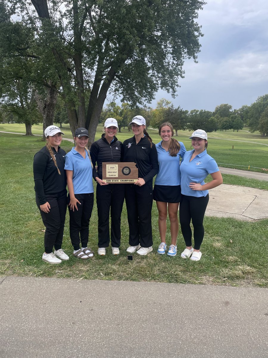 Congrats to the AHS Golf Team for winning 5A Sub-State at Shawnee CC in Topeka!!! 
Full Results -

highschoolgolfscores.com/tournaments/re…