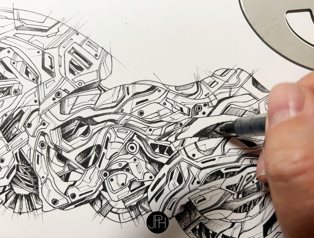 Good morning🇫🇷 
✏️Sketch retrospective📐
Which motorbike model sketch do you prefer?
No AI product - © Julien-Pierre Hanel 2025
#sketchart #rough #lines #art #artwork
