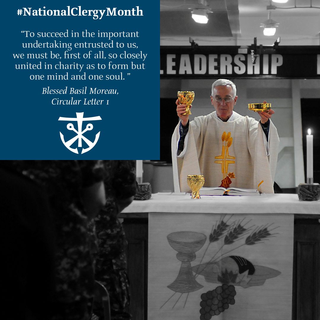 Listen to “Rev. Bill Dorwart, C.S.C.: Being About the Work of Resurrection,” on the Voices of Holy Cross: Stories of Hope podcast at bit.ly/3W0GvtN
#ClergyAppreciationDay
#holycrossus
#congregationofholycross