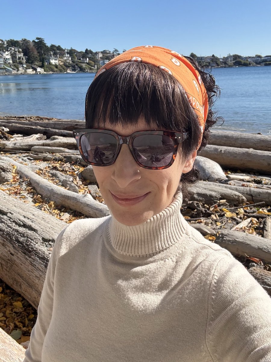 Happy Thanksgiving from this author &amp; cancer warrior from Gonzales Beach in Victoria, Canada! #fuckcancer #thanksgiving2025