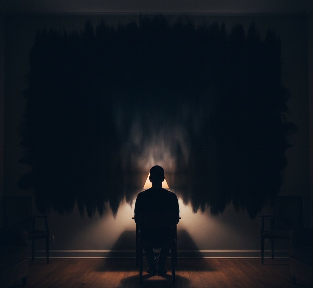C_h_a_p_t_e_r_s's tweet image. Ever stared long enough at the dark that it started to breathe back?
Read that again
That’s not illusion — that’s your brain testing if you still believe in what’s real.
#AlteredPerception #PredictiveProcessing #NeuroscienceFacts #DepthThinking #MindBlown