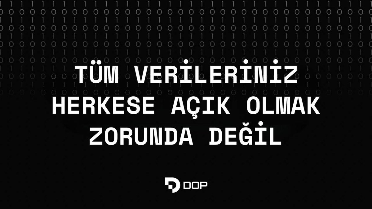 Data Ownership Protocol - Türkçe 🇹🇷 tweet media