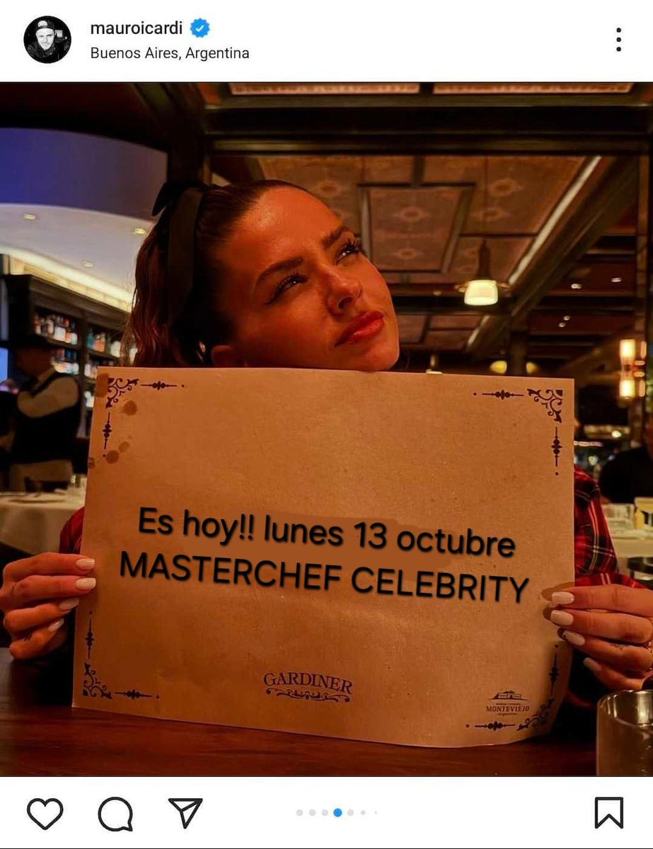 Jesfuckyou's tweet photo. Gracias sabemos que ustedes 2 son su mayor fan! Y la van a ver!!!
Es hoy!! lunes 13 octubre 22 hs
#MasterChefCelebrity #WandaReina #VamosWanda #MasterChefCelebrity
#Telefe
#WandaReinando https://t.co/ek4I5D0fEU