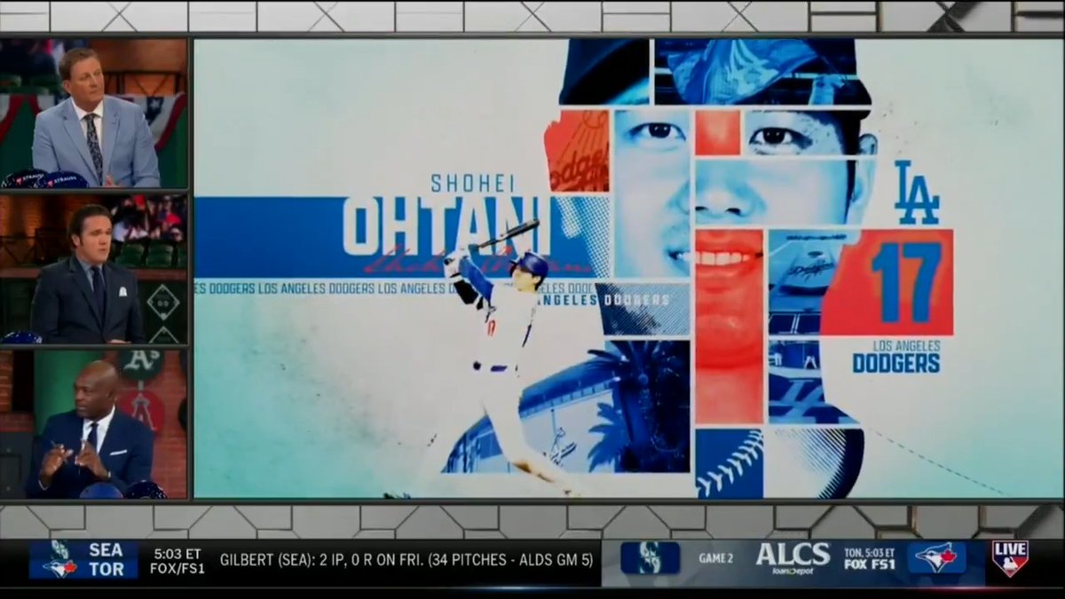 Shohei Ohtani struggled against the Phillies' southpaws in the NLDS.

#MLBTonight looks ahead to his potential lefty/lefty matchups at the plate against Milwaukee, beginning with Aaron Ashby in the first at-bat of the NLCS. 