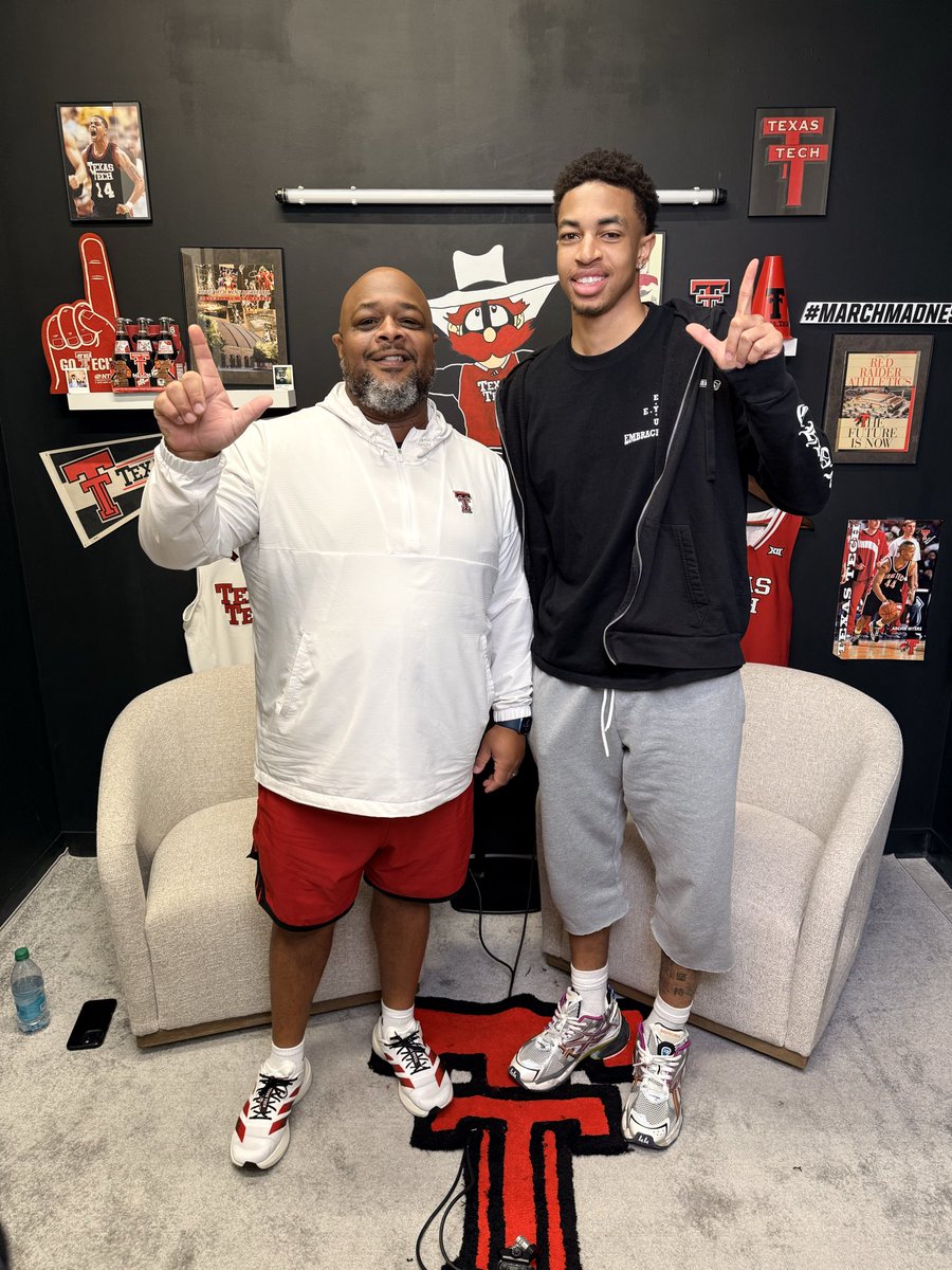 Had a Red Raider 🐐 in town today.