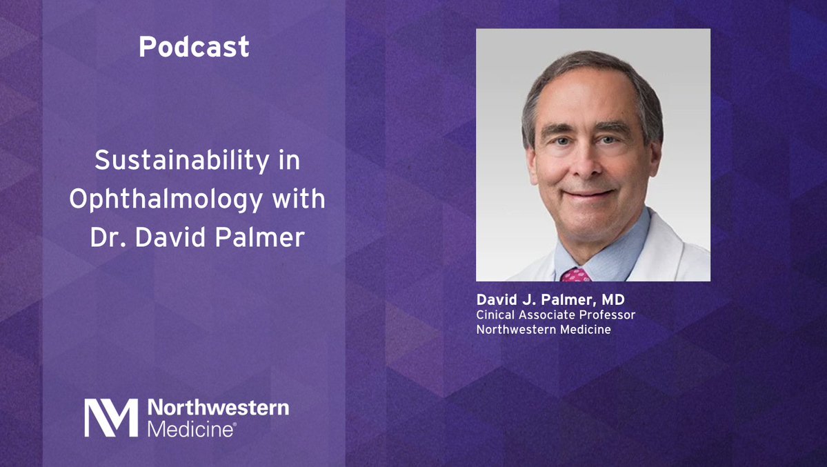 In this episode of The Lens Pod, David J. Palmer, MD, dives into the topic of sustainability in #ophthalmology and explores three of the most environmentally pressing issues, various studies, organizations, and resources that support efforts to make ophthalmology greener.