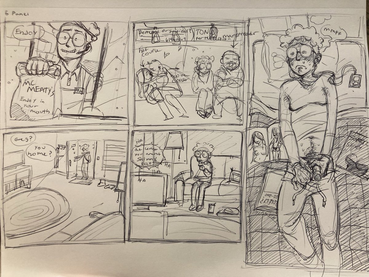 ickystickypink's tweet image. Assignment is to draw our characters living their lives and you KNOW I’m taking this opportunity to show how suck Todd’s life is
