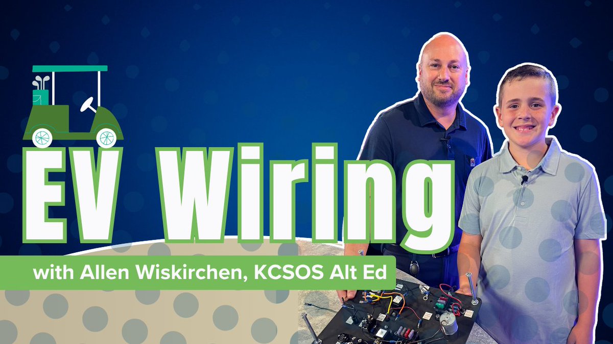 KCSOS's Alternative Education programs are amazing! It was so fun seeing the Electric Vehicle Pathway showcased on the show thanks to Allen and our amazing student guest, Maveric. Check it out!
youtu.be/Vz--z4RGZlA